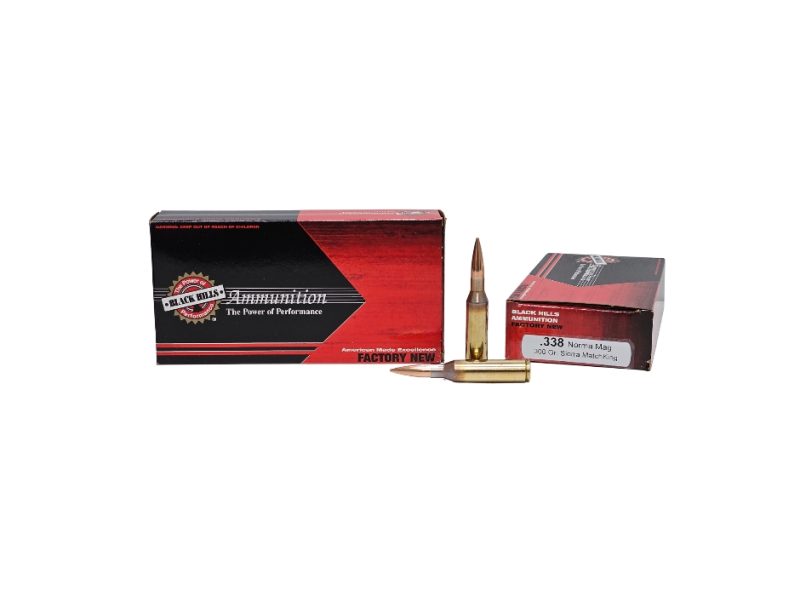 Black Hills .338 Norma Mag 300 Grain MatchKing