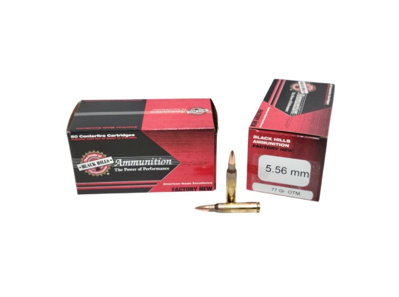 Black Hills 5.56 77 Grain OTM