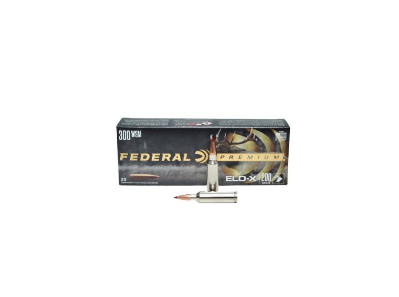 Federal Premium .300 WSM 200 Grain HORNADY ELD X