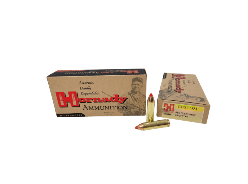 HORNADY 450 BUSHMASTER 250 GR FTX