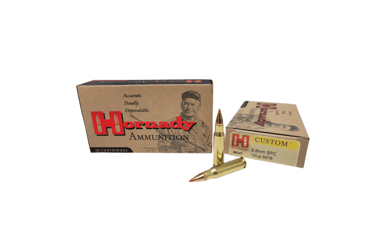 HORNADY 6.8MM SPC 120 GR SST