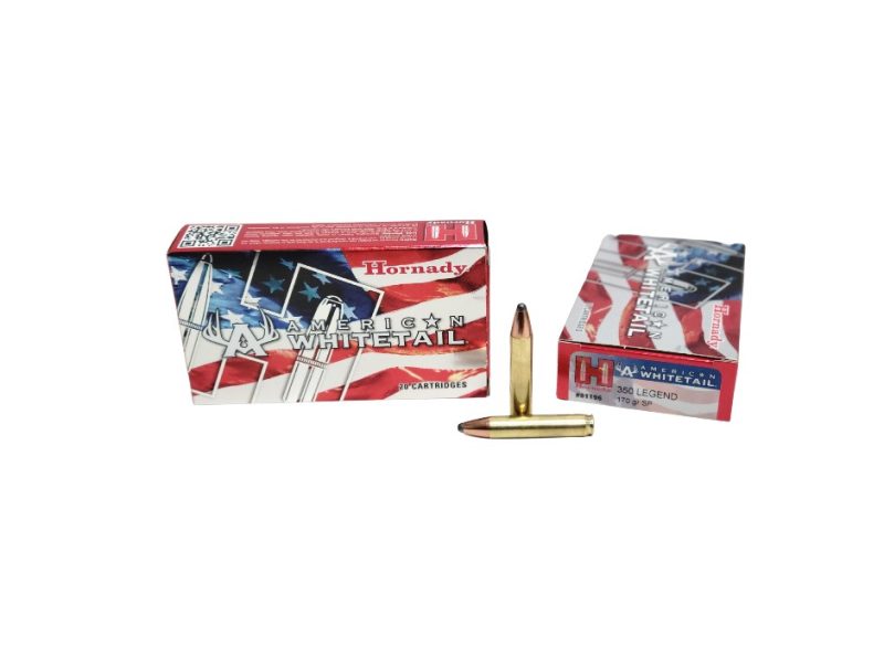 Hornady .350 Legend American Whitetail 170 Grain SP