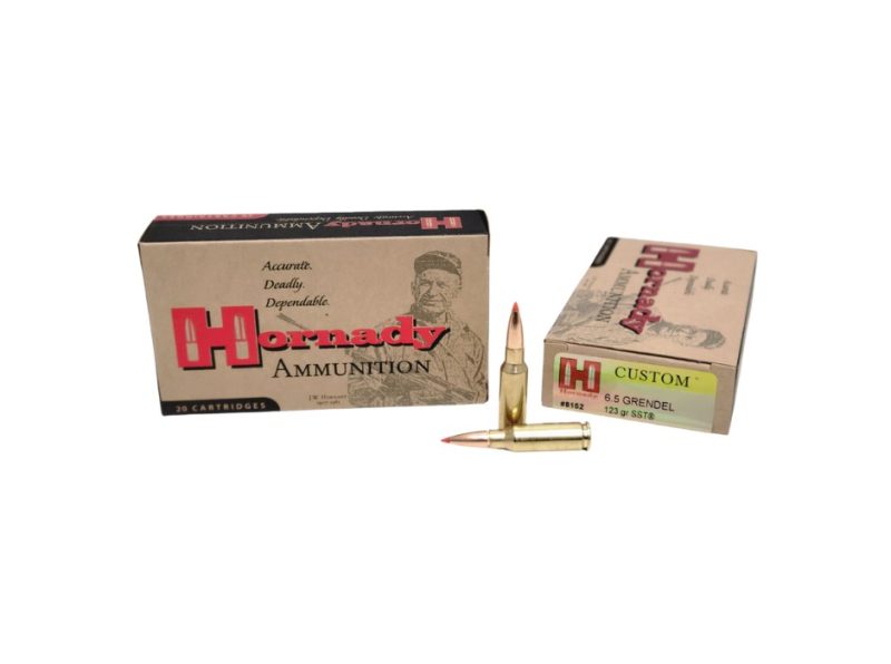 Hornady Custom 6.5 Grendel 123 Grain SST