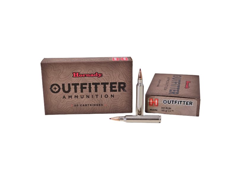 Hornady Outfitter .300 RUM 180 Grain CX lead free