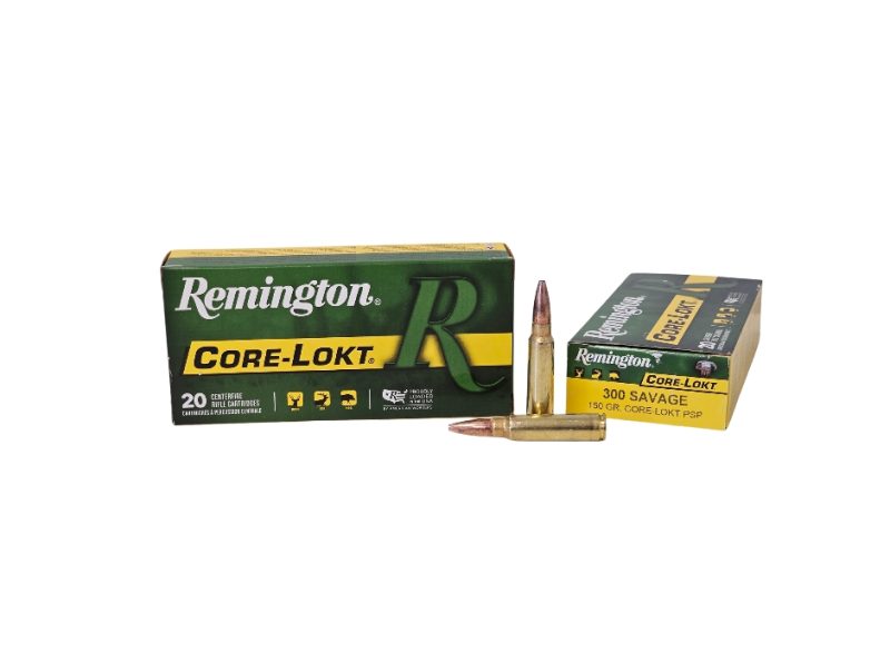 Remington Core Lokt .300 Savage 150 Grain Pointed Soft Point