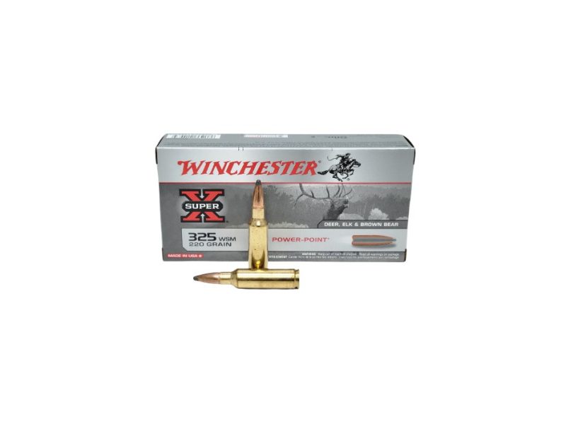 Winchester Super X .325 WSM 220 Grain Power Point JSP