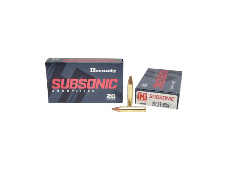 hornady 350 legend subsonic